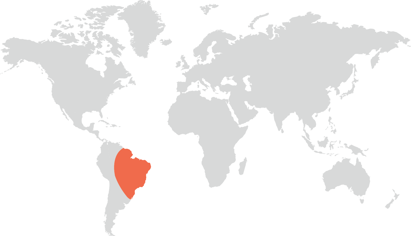 Distribuição geográfica do cachorro do mato