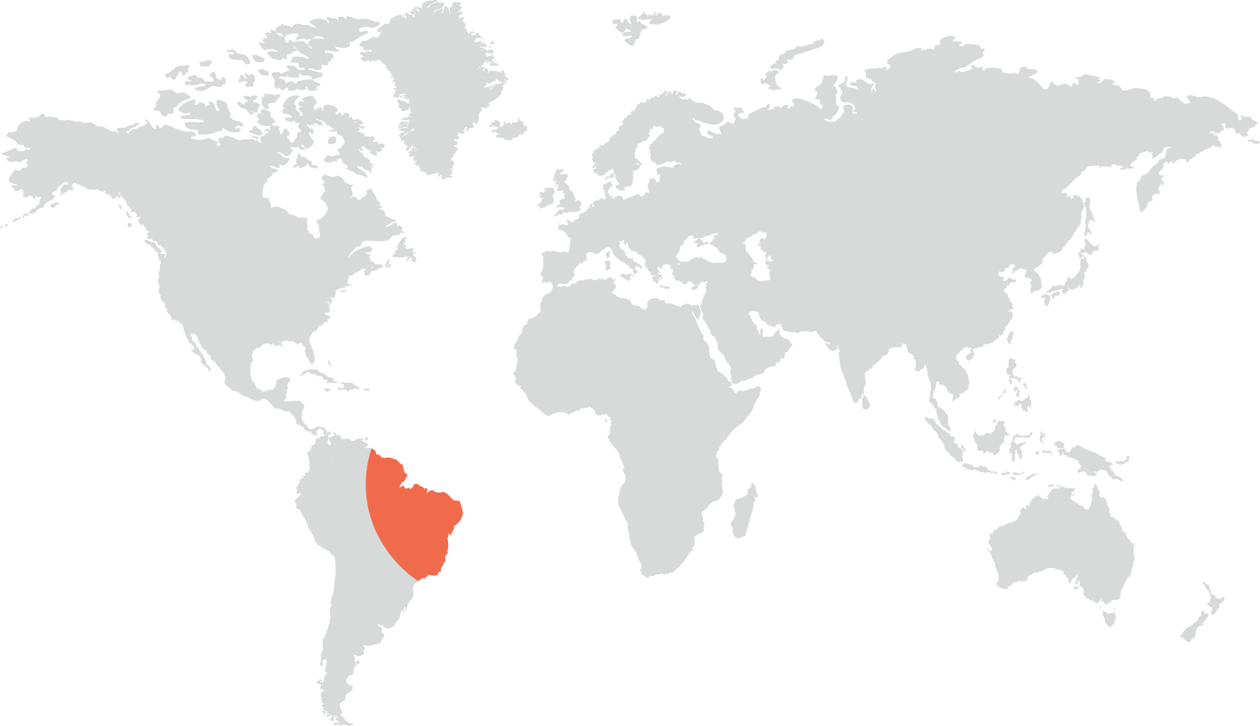 Distribuição geográfica do cachorro do mato